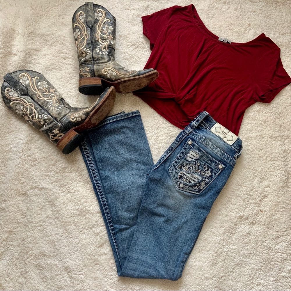 Boot cut miss me jeans